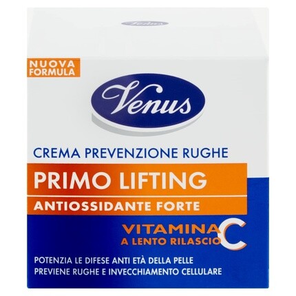 Крем для лица Venus — Для предотвращения морщин First Lifting Strong антиоксидант ,69 жидких унций. Итальянский, 50 мл — фото 2