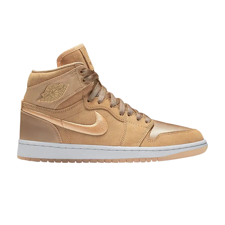 Кроссовки Air Jordan Wmns Air Jordan 1 Retro High 'Season of Her: Ice Peach', кремовый