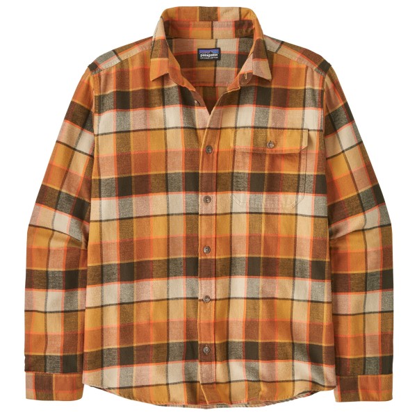 

Рубашка фланель фьордовая L/S lw - shirt Patagonia, коричневый