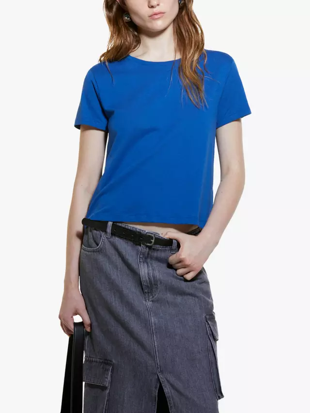 

Футболка SISLEY Slim Fit Cotton, синий