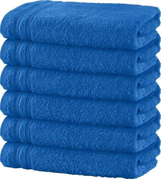 

Полотенце Erwin Müller 6er-Pack 162961, 50x1x80 см цвет royalblau