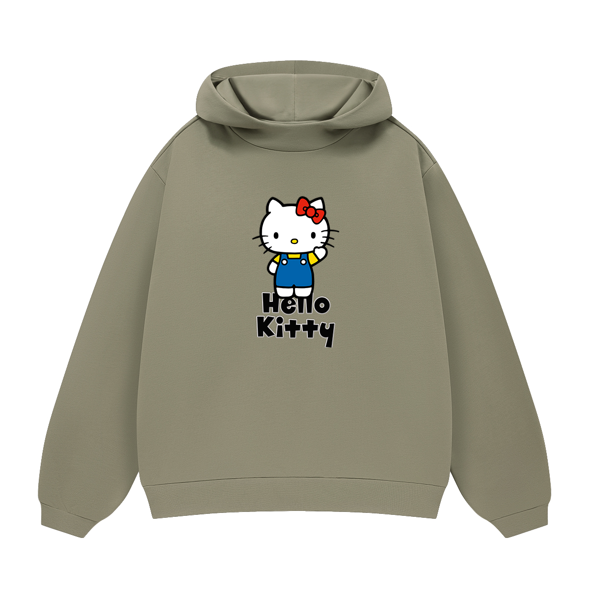 

Худи HelloKitty Hello Kitty SS25 Unisex Sanrio, зеленый