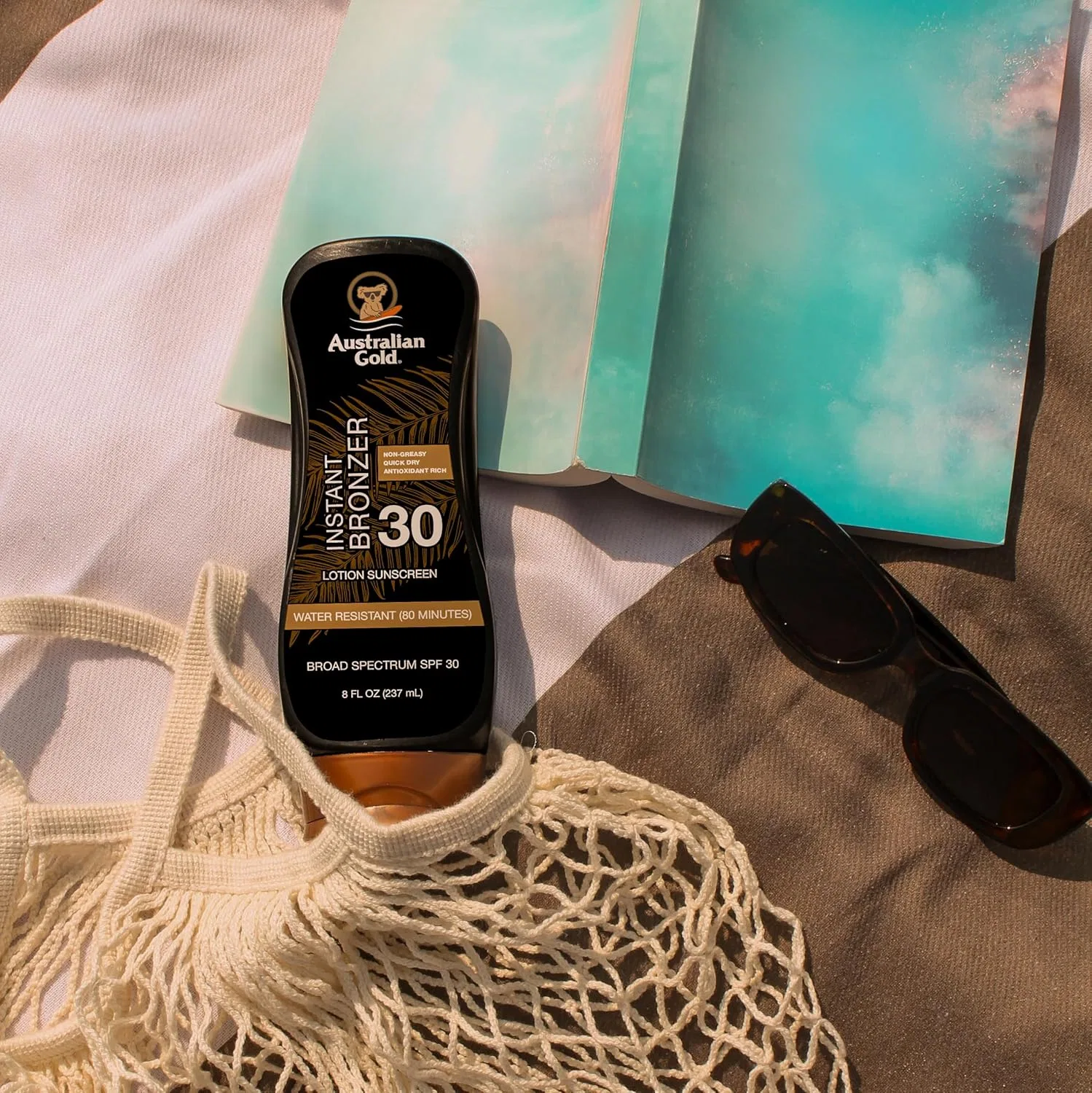 Солнцезащитный лосьон Australian Gold SPF 30 с мгновенным бронзатором, 237 мл — фото 4