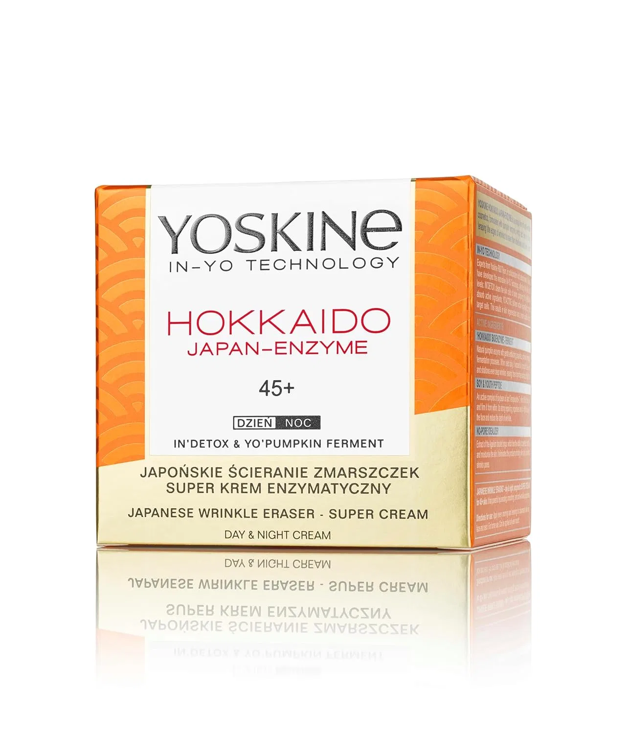 Крем для лица Yoskine — Дневной и ночной Hokkaido Japanese Enzymes + с ферментом тыквы — фото 2