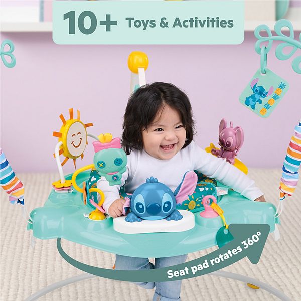 Джемпер с активностями Disney's Stitch Little Ohana с 10+ игрушками и активностями Bright Starts — фото 2