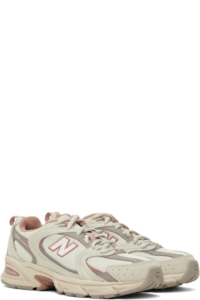 Серо-розовые кроссовки 530 New Balance — фото 4
