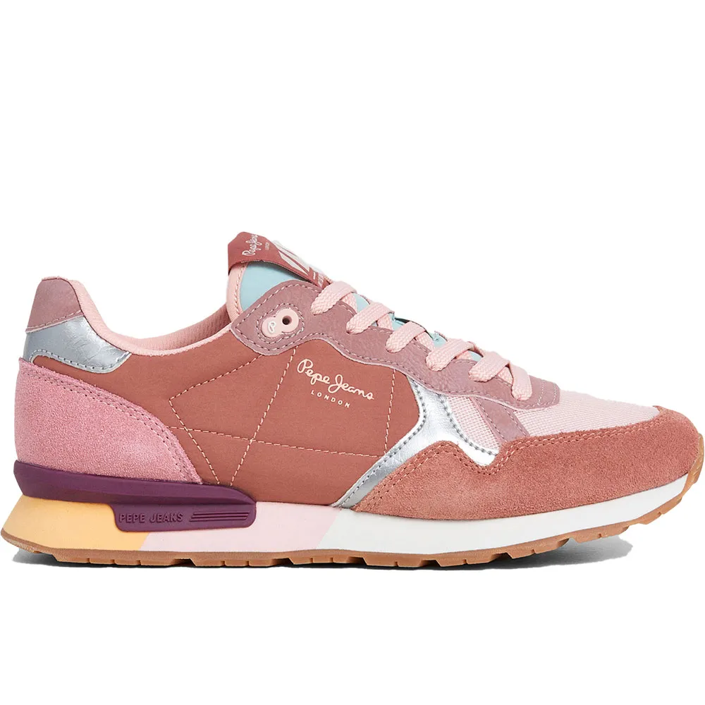 Кроссовки Pepe Jeans Brit Jumps, розовый