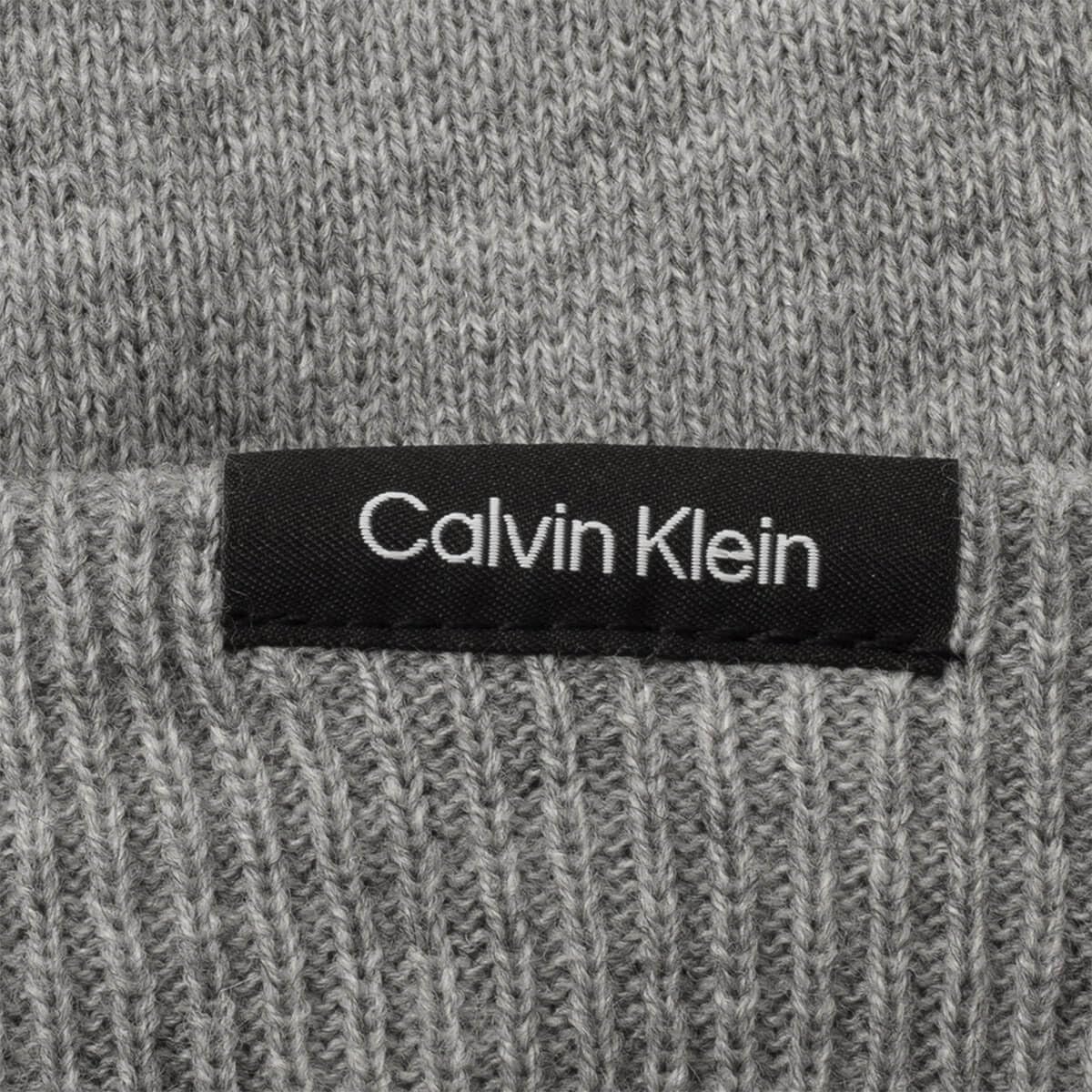 

Мужская вязаная шапка-бини с помпоном Calvin Klein Linden Bobble Cosy Warm, Silver Marl