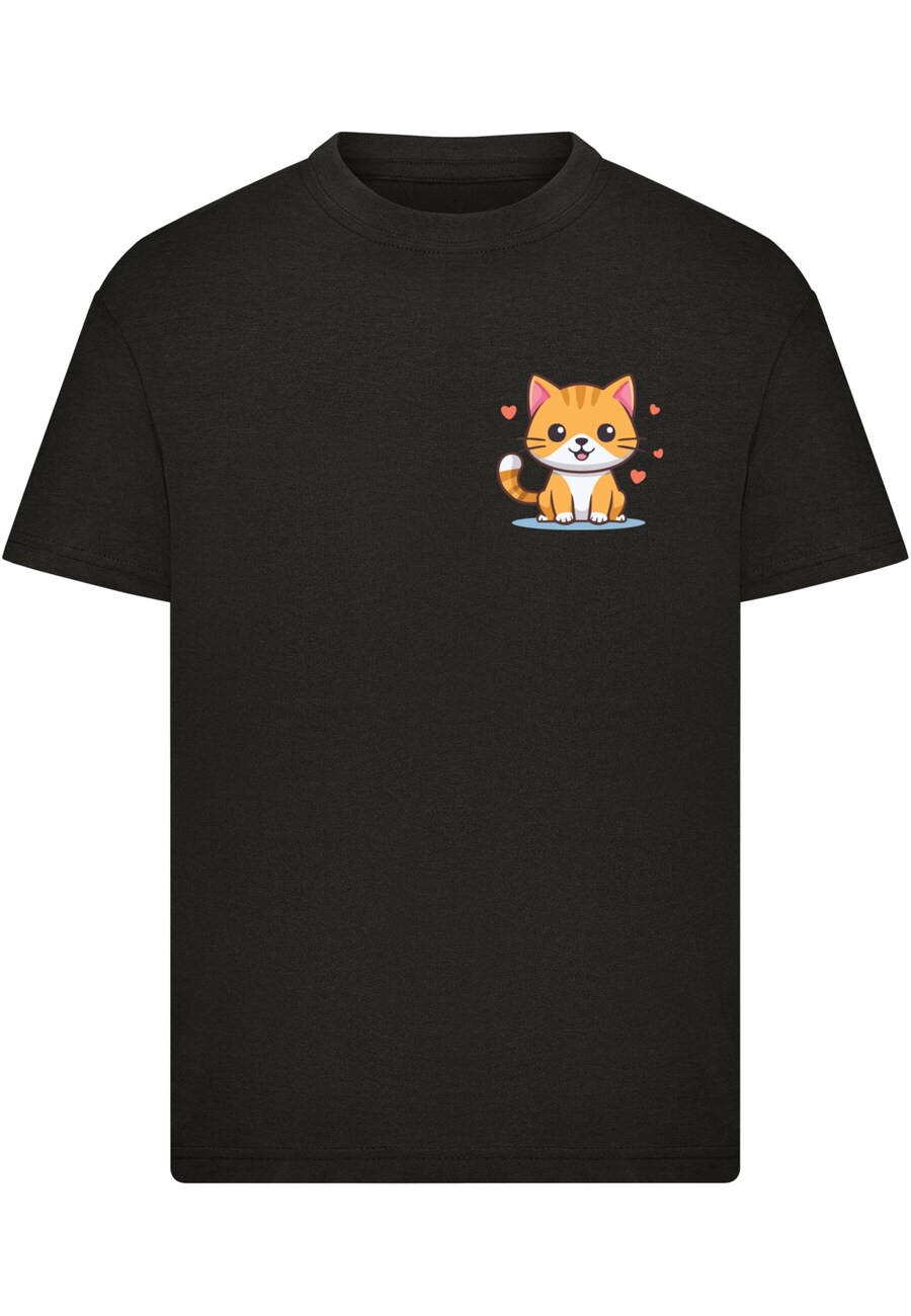 

Рубашка Merchcode Cute Cat, черный