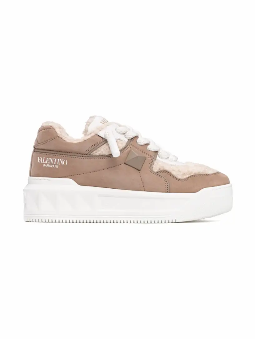 

Комбинированные кроссовки One Stud Valentino Garavani, мультиколор