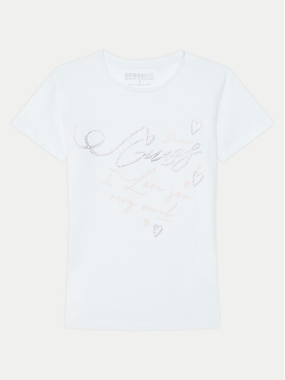 

Футболка стандартного кроя Guess, белый
