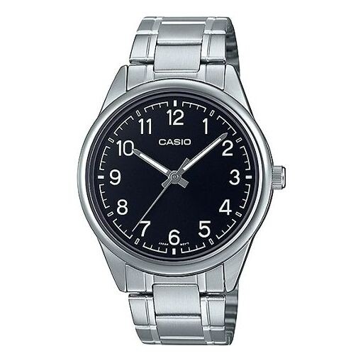 

Часы Casio Dress Classic Minimalistic Analog Watch 'Silver Steel Black', черный