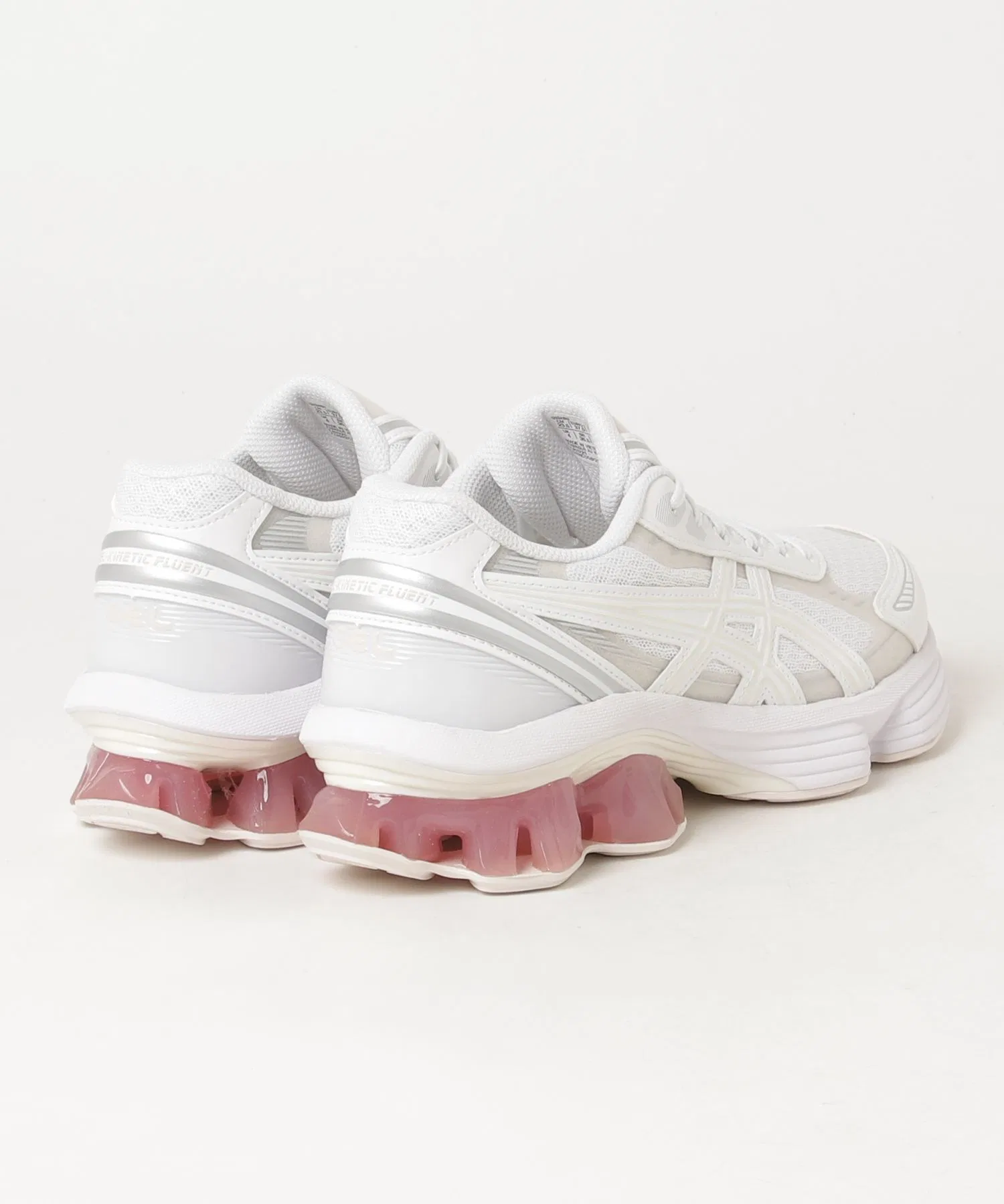 Унисекс кроссовки GEL-KINETIC FLUENT для бега ASICS белые — фото 2