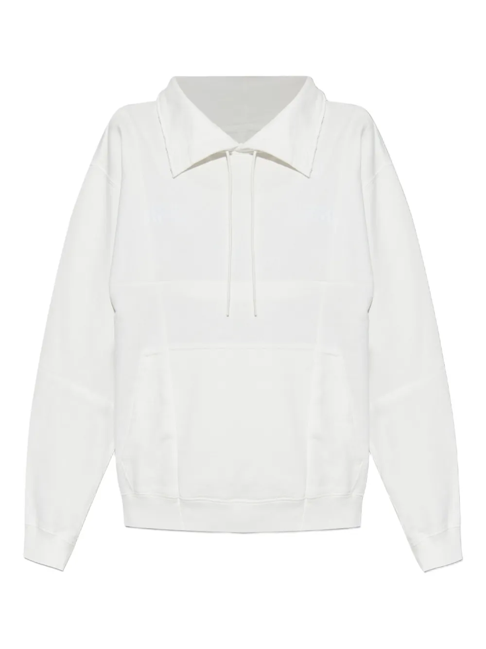 

Толстовка с воротником на молнии MM6 Maison Margiela, белый