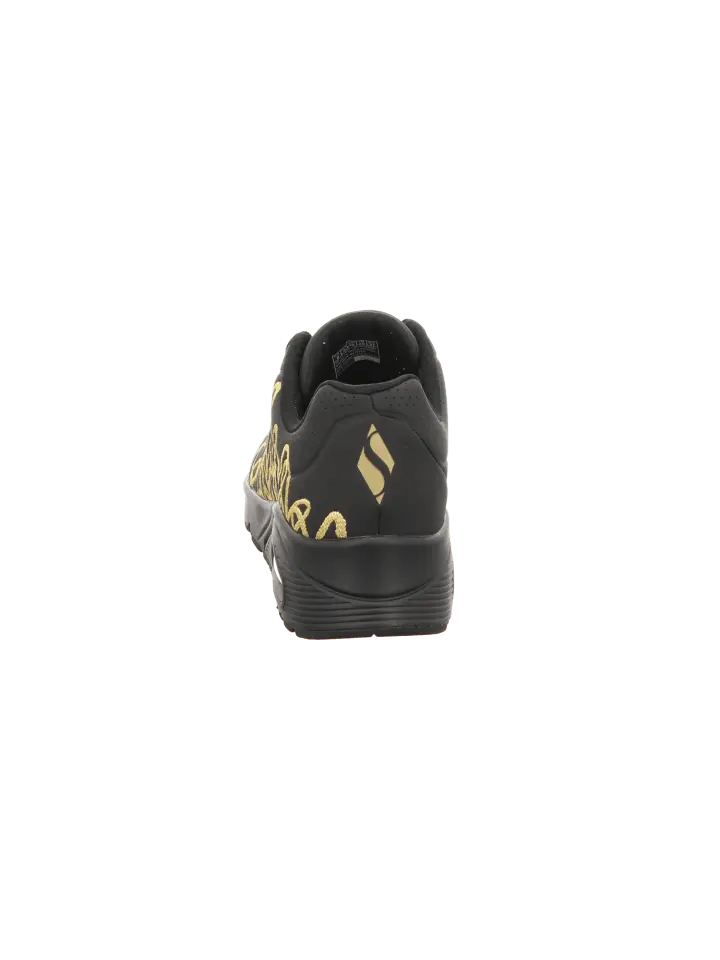 Низкие кроссовки Skechers Sport Uno Golden Heart, черный — фото 4