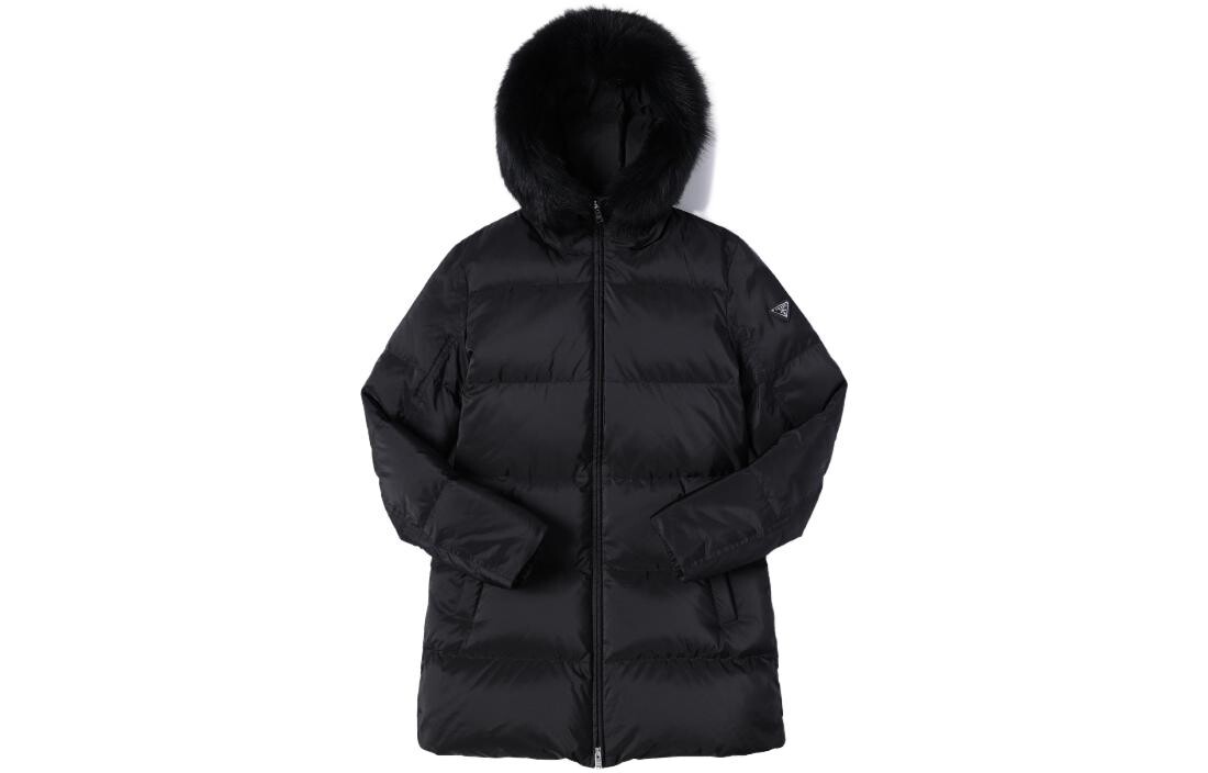 

Женский пуховик Prada, черный