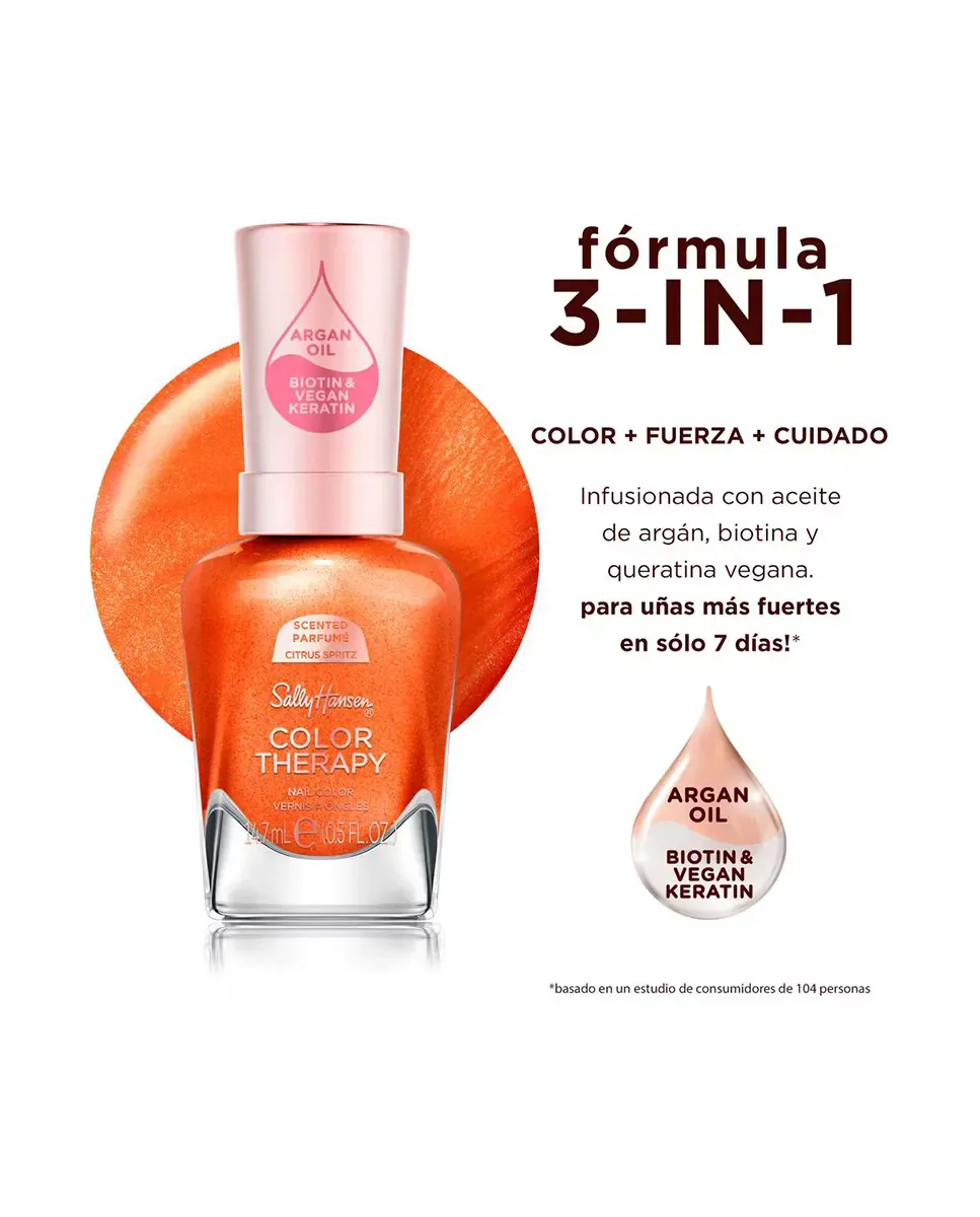Лак для ногтей Color Therapy 14,7 мл Sally Hansen, 293 Zest Intentions — фото 4