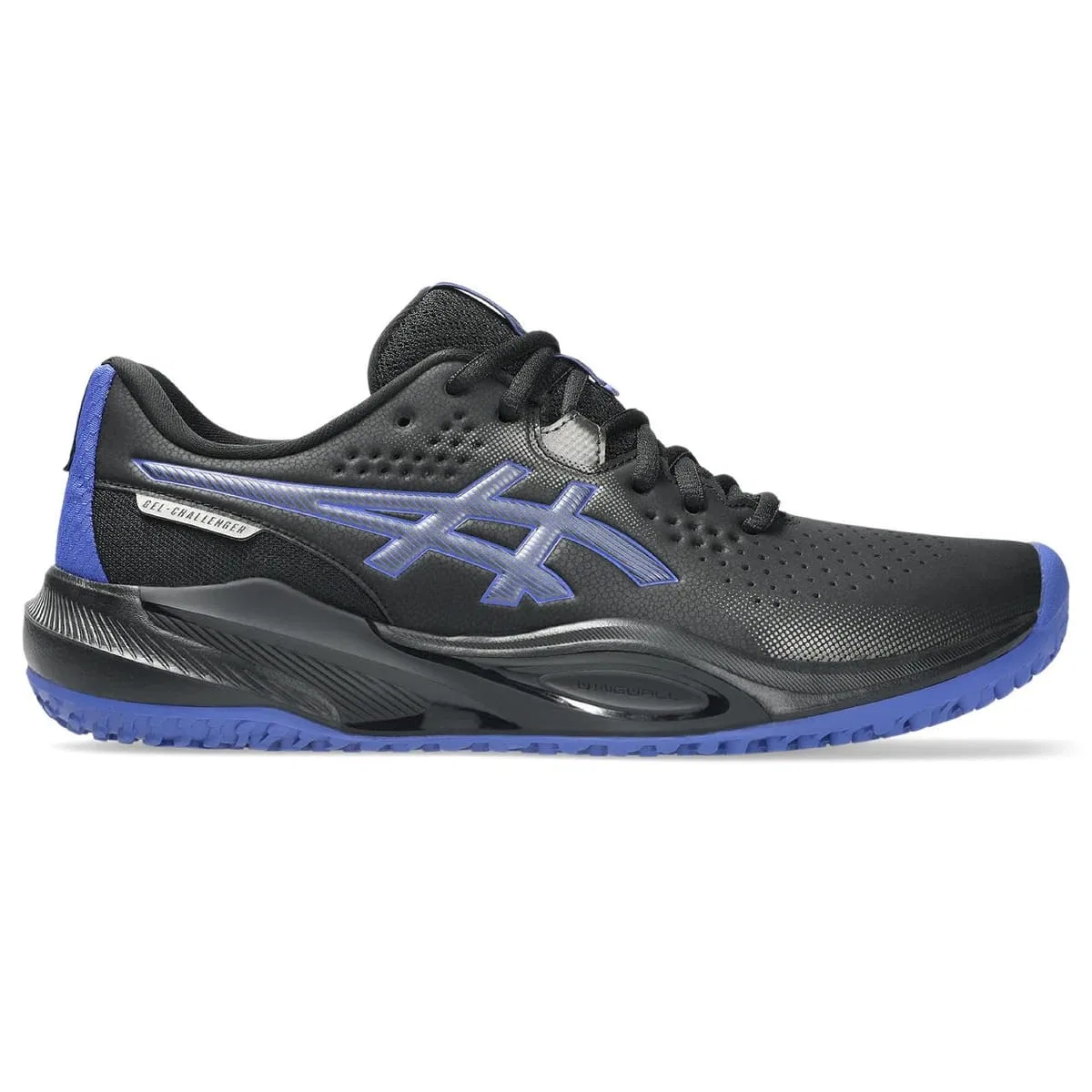 Теннисные кроссовки «GEL-CHALLENGER 15 OC» от ASICS, 001 (Black/Dark Cobal — фото 3