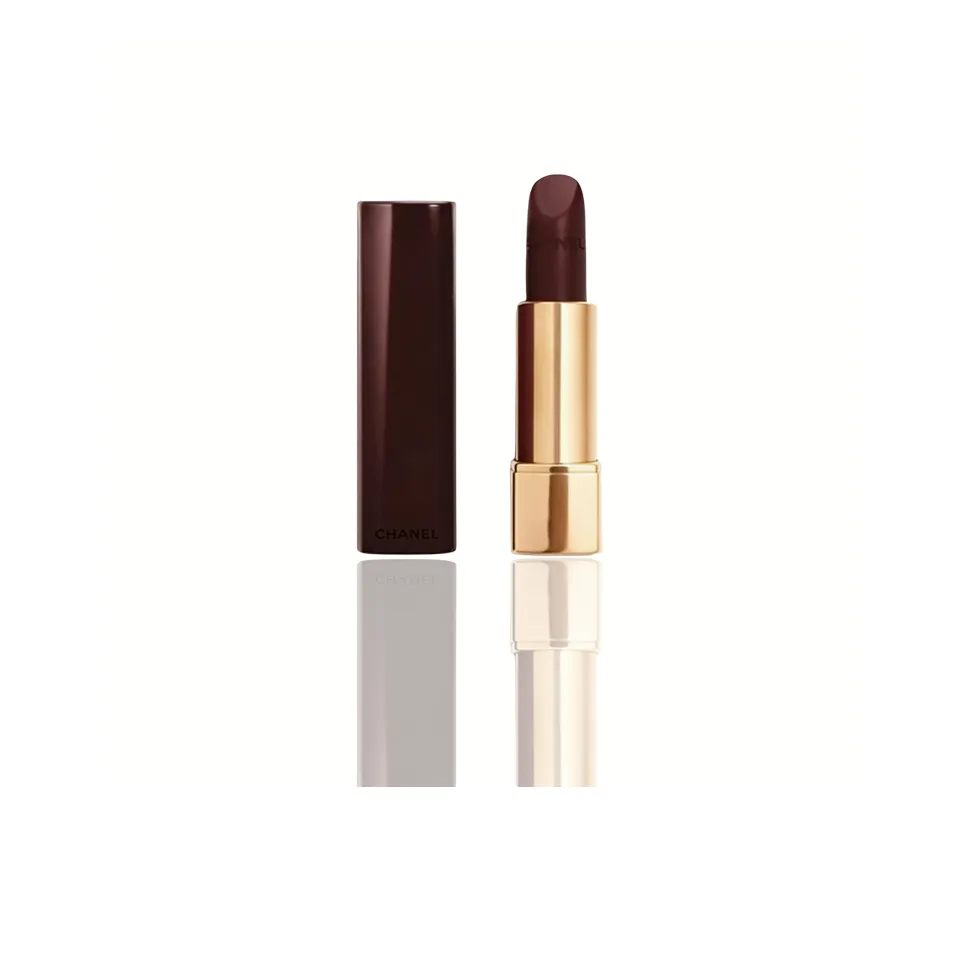 CHANEL Новая коллекция матовых помад Velvet Lipstick, бархатный оттенок, 3,5 г, подарок на день рождения, #387-ROUGE NOIR 26 Spring Limited