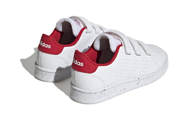 Кроссовки преимущество суд липучка и петля Adidas, белый — фото 4