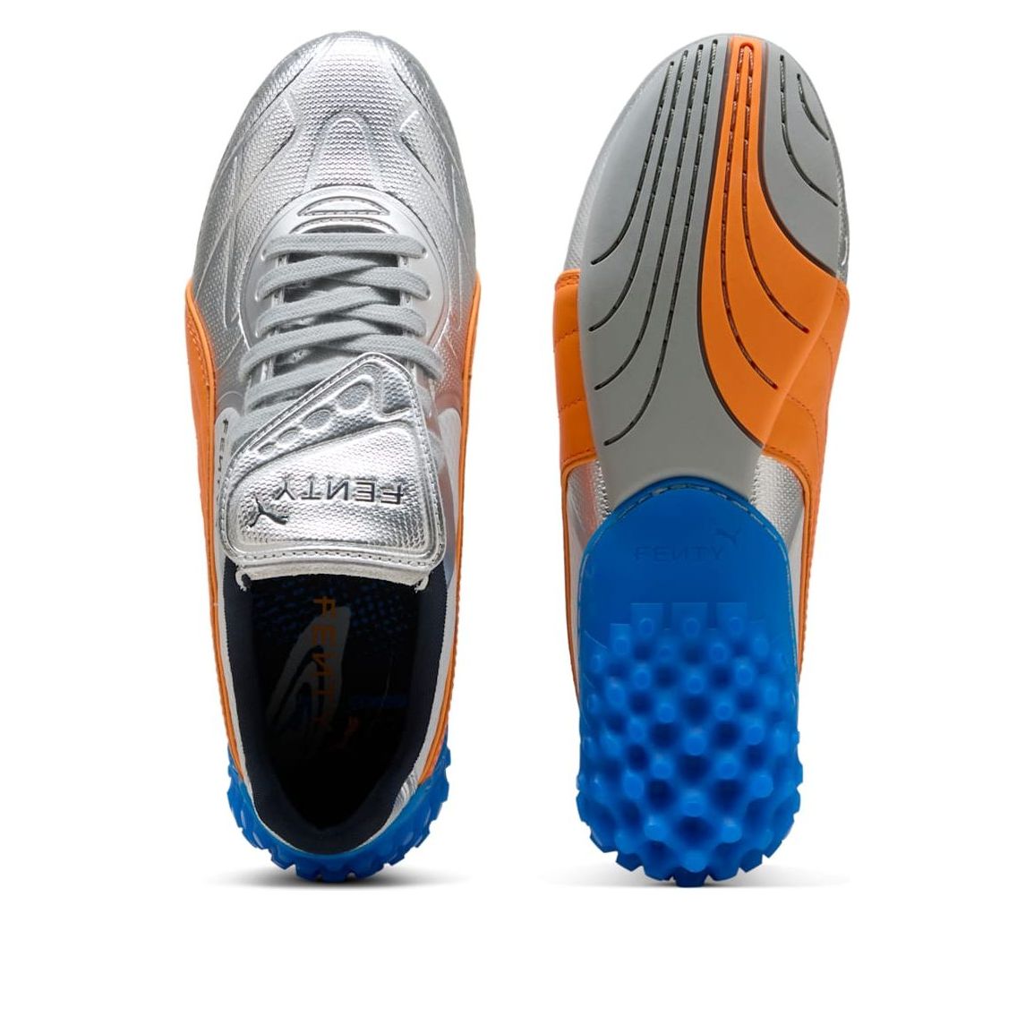 Кроссовки (WMNS) PUMA x FENTY Avanti LS-X 'Silver Rickie Orange' — фото 4