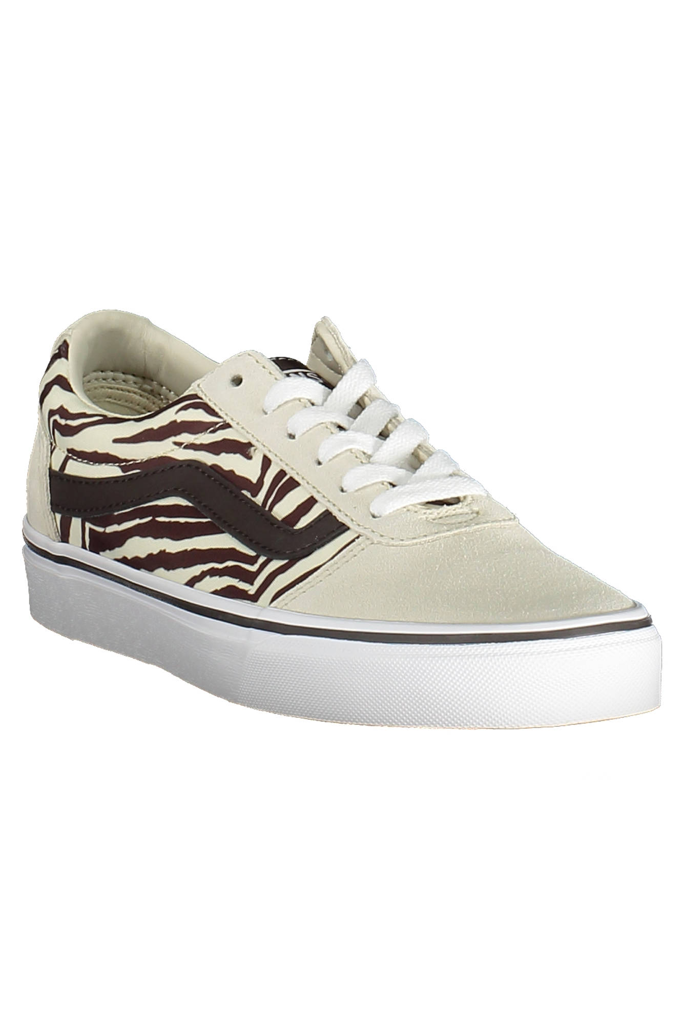 Кроссовки спортивные Vans женские, бежевый / коричневый — фото 2