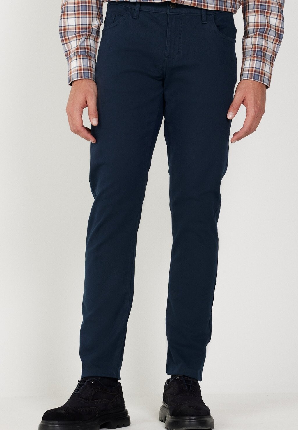 

Брюки Slim Fit Five Pocket AC&CO / ALTINYILDIZ CLASSICS, цвет navy blue