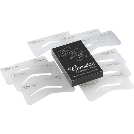 

Christian Cosmetics SPA Набор из 9 трафаретов для бровей