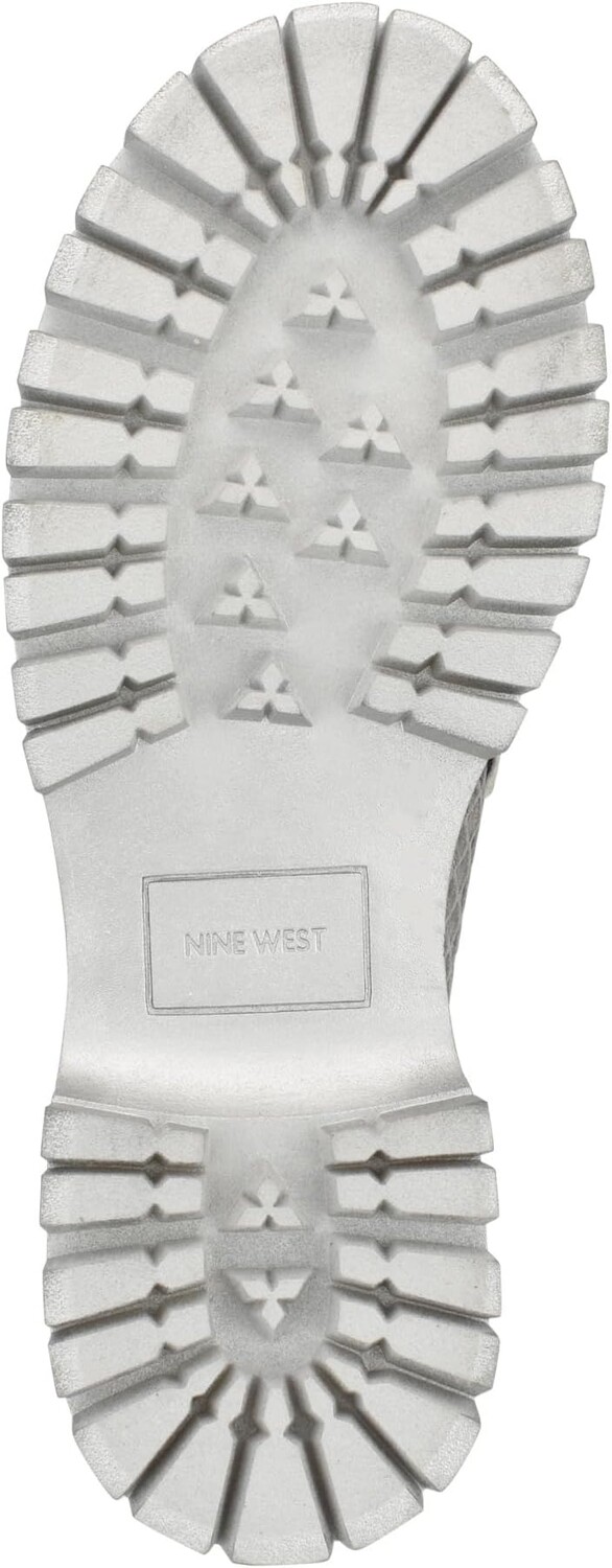 Лоферы Nine West Afer, серебряный — фото 3