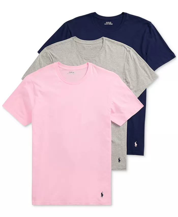 

Мужские классические майки-борцовки, 3 шт Polo Ralph Lauren, мультиколор