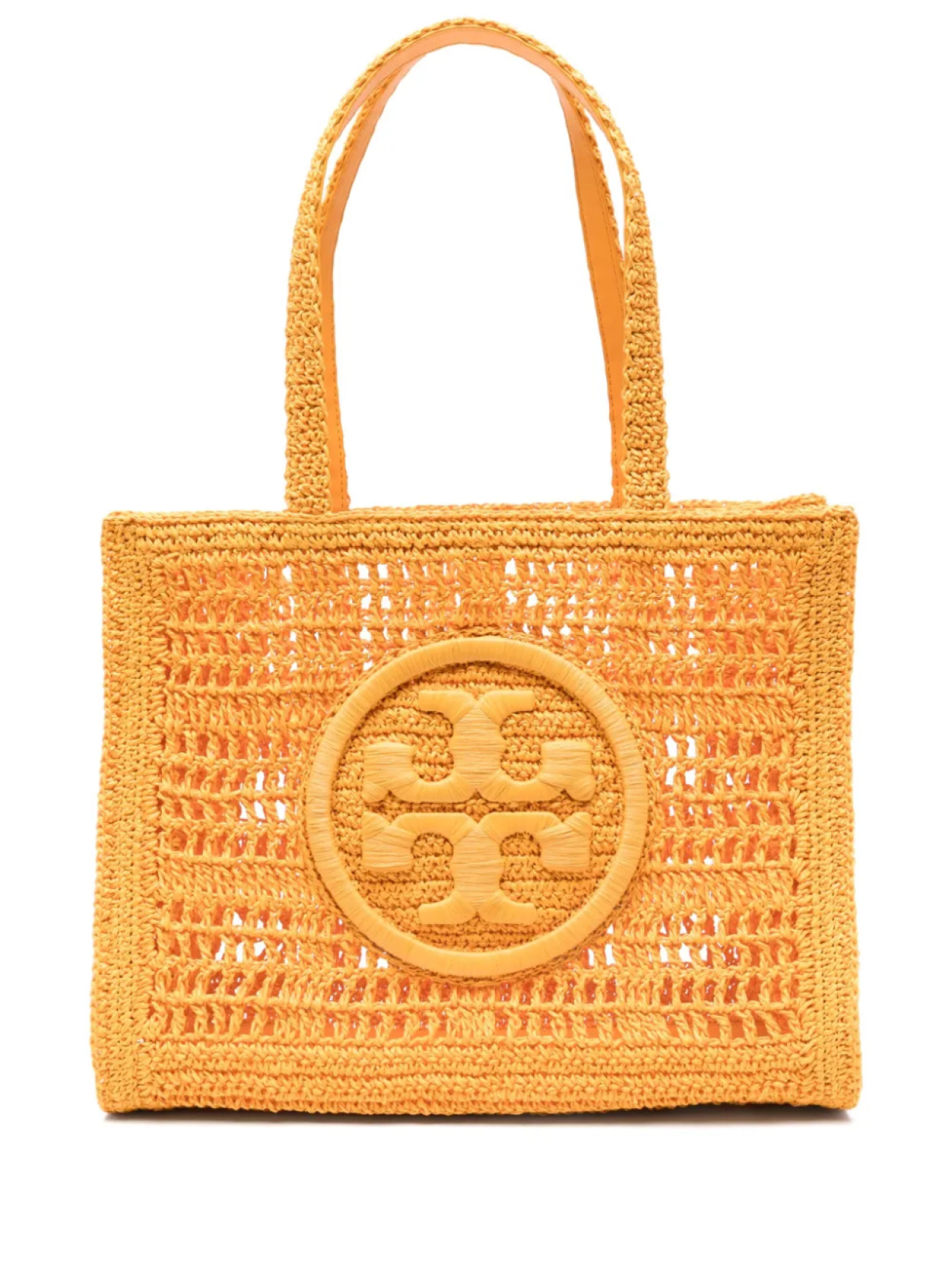 

Маленькая сумка-тоут Ella Tory Burch, оранжевый