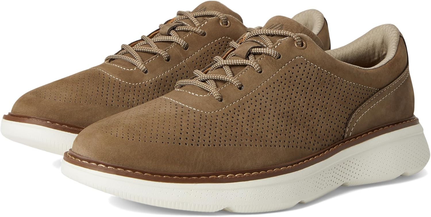 

Мужские повседневные туфли-кроссовки Johnston Murphy Hayden с перфорацией и U-образным вырезом Johnston & Murphy, Taupe Nubuck