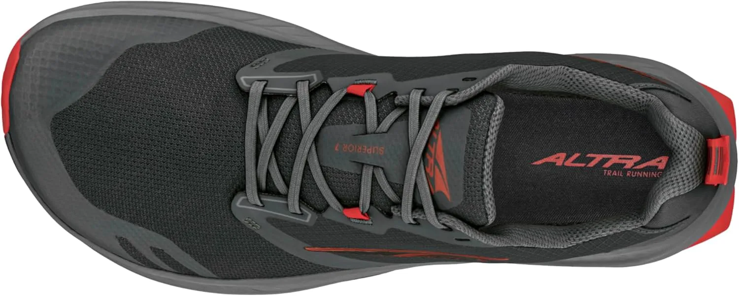 Мужская обувь для трейлового бега ALTRA Superior 7, черный/серый — фото 4