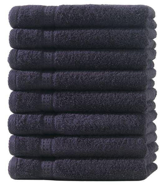 

8 шт Frottier Набор полотенец Hometex Premium Textiles, 30x1x50 см, черный