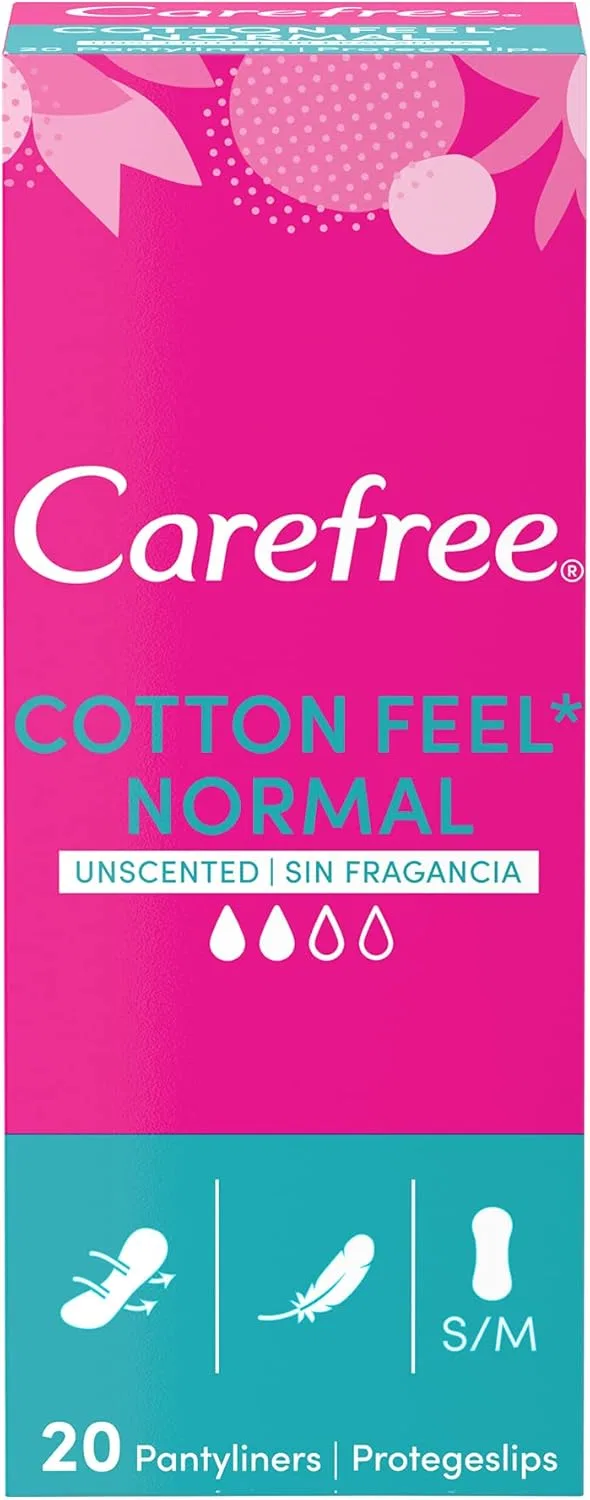 Дышащие ежедневные прокладки CAREFREE PROTEGE SLIP Carefree