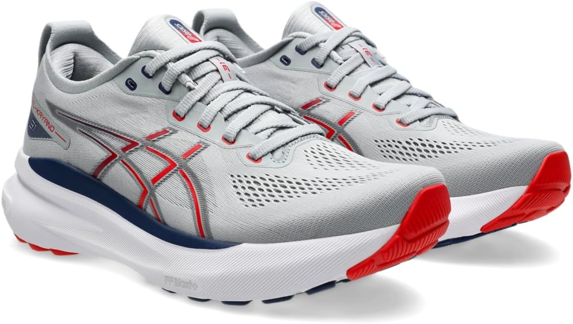 Мужские кроссовки для бега Asics Gel-Kayano 31, красный/серый — фото 2