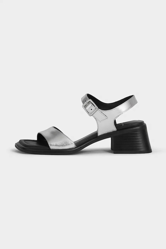 Кожаные сандалии INES Vagabond Shoemakers, серебряный