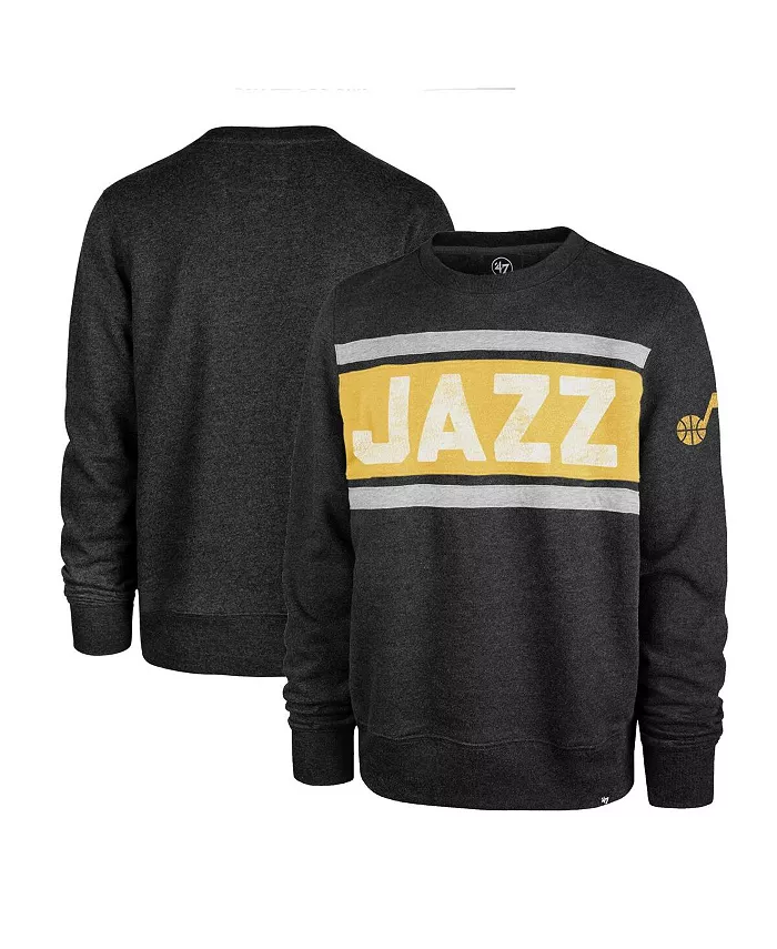 

Мужской свитшот Heather Black Utah Jazz Tribeca Emerson '47 Brand
