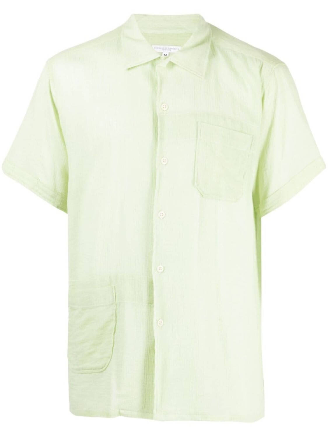 

Engineered Garments рубашка Camp с накладными карманами, зеленый