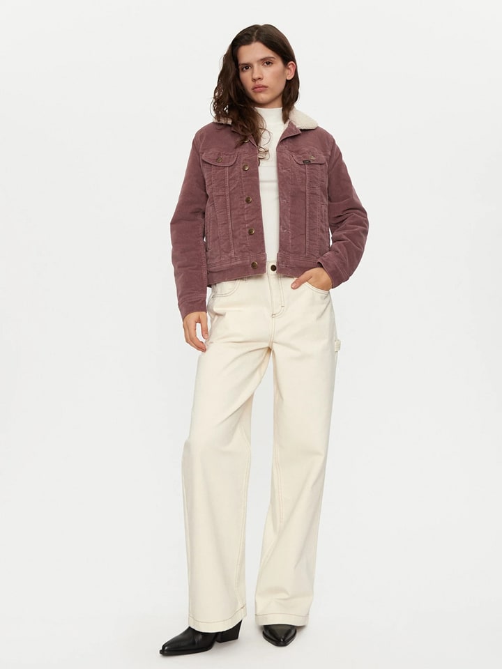 

Lee Вельветовая куртка розового цвета