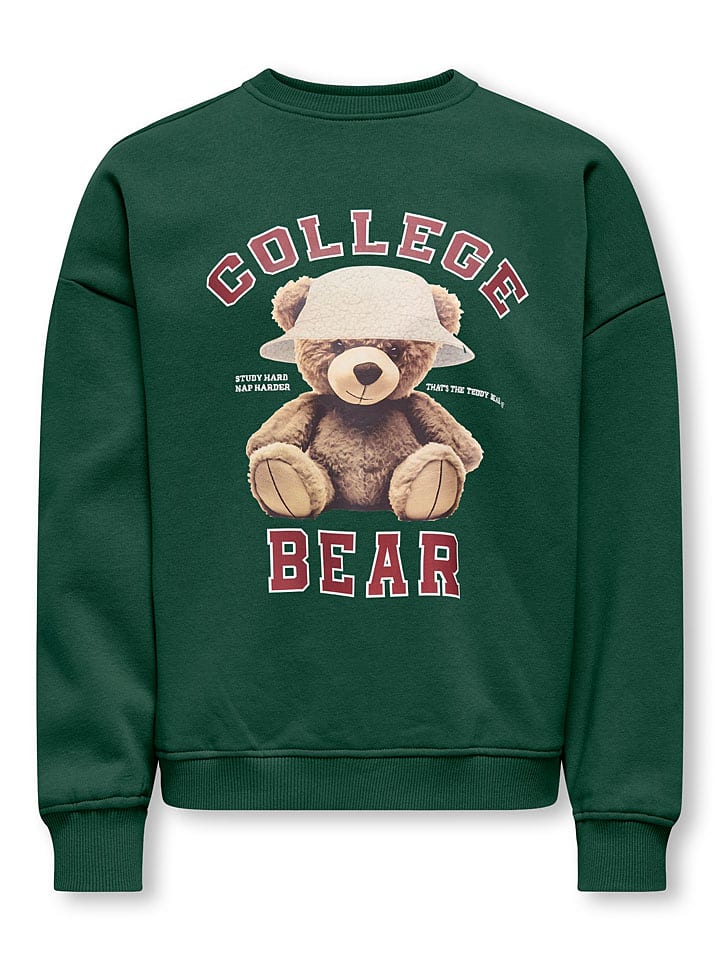 

KIDS ONLY Толстовка "Bila" зеленого цвета