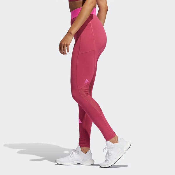 Спортивные штаны (WMNS) Adidas TF Turf Adilife T Contrasting Colors Printing Logo Sports Training Gym Pants/Trousers/Joggers Pink, розовый — фото 4