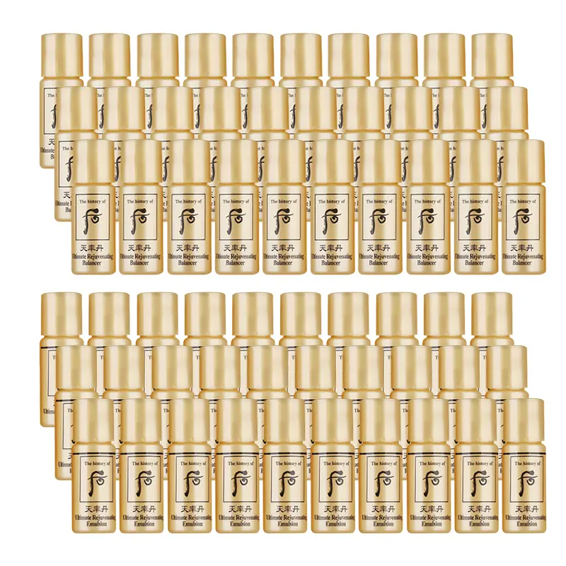 

Sky Rate Dan And Rate Sample Sets Увлажняющая вода 5мл*5/10+Эмульсия 5мл*5/10 The History Of Whoo, tianlv dan water latex 30 set