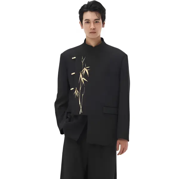 

Деловой костюм Unisex с отложным воротником VanCamel, черный