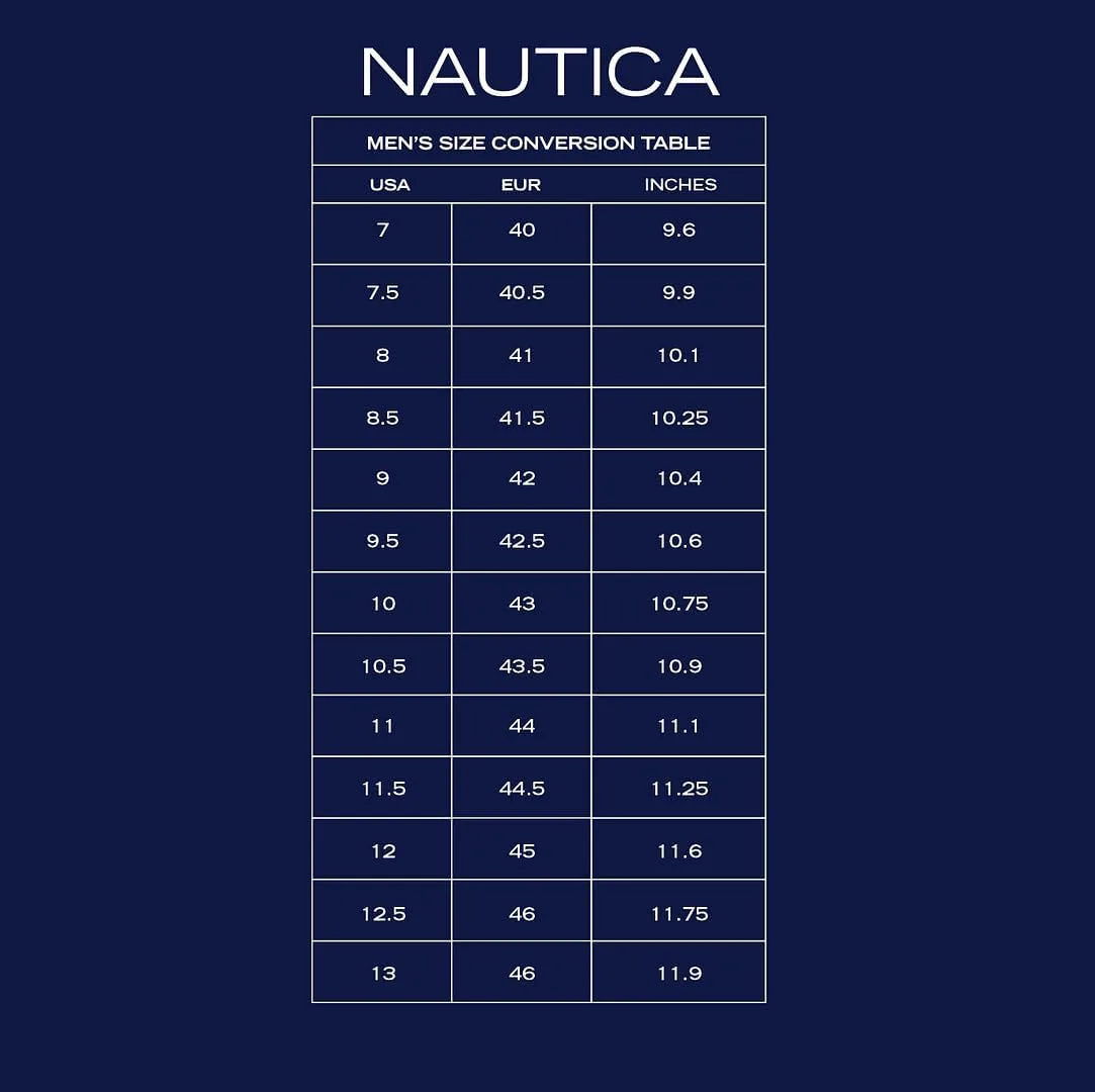 Мужские сандалии Nautica без застежки, черный — фото 2