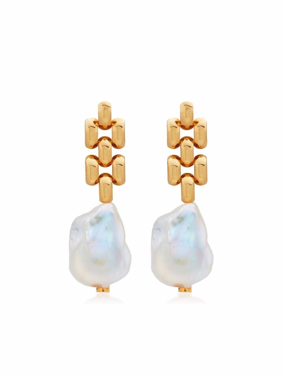 

Серьги Heirloom с жемчугом из коллаборации с Doina Monica Vinader, золотой