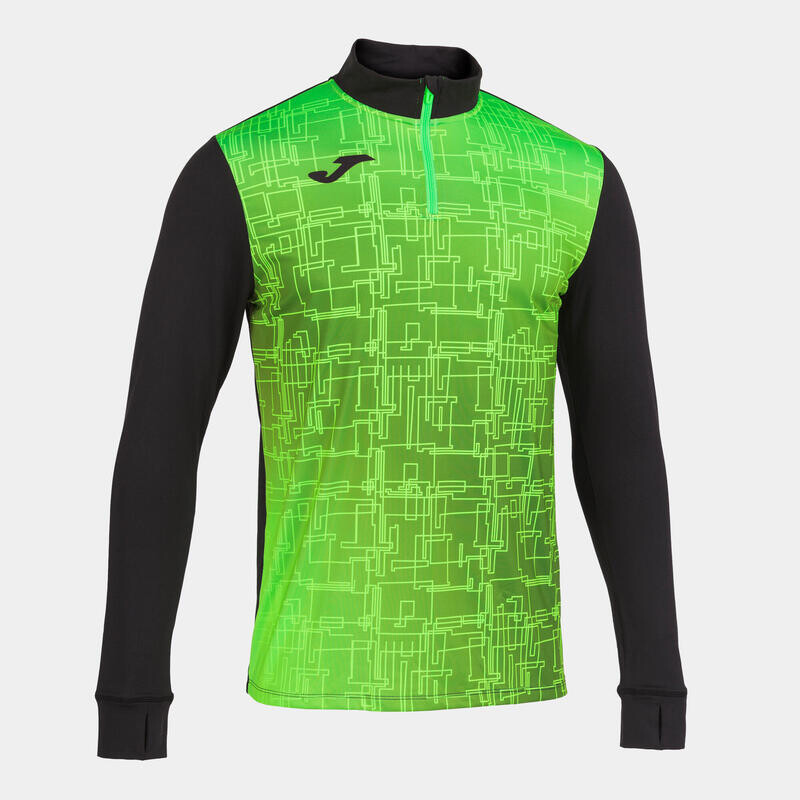 

Толстовка Joma, цвет schwarz/azurblau/fluoreszierendes grün