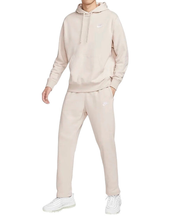 Толстовка sportswear club hoodie 'beige' Nike, бежевый — фото 3