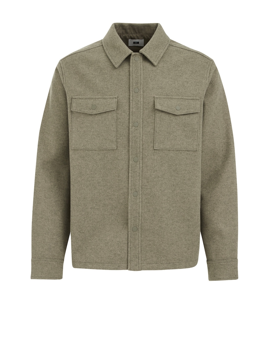 

Рубашка на пуговицах классического кроя WE Fashion, пастельно-зеленый