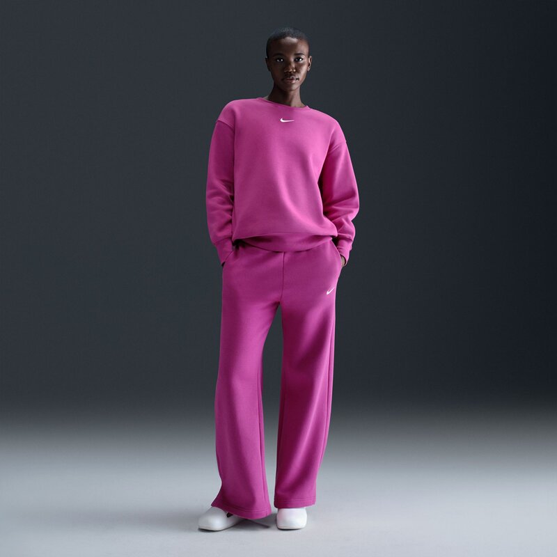 Sweatshirt w nsw phnx flc os crew Nike, мультиколор — фото 2